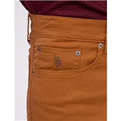 SLIM STRAIGHT 5 POCKET STRETCH CHINO PANTS