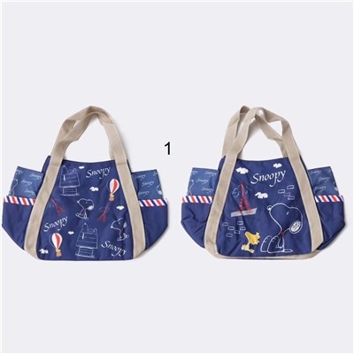 Сумка - шопер с мультяшным принтом