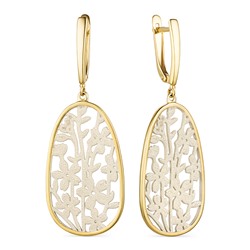 Серьги серебро 52914YH