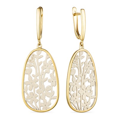 Серьги серебро 52914YH