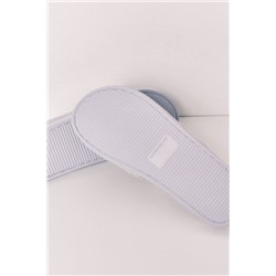 Zapatillas casa gris y violeta