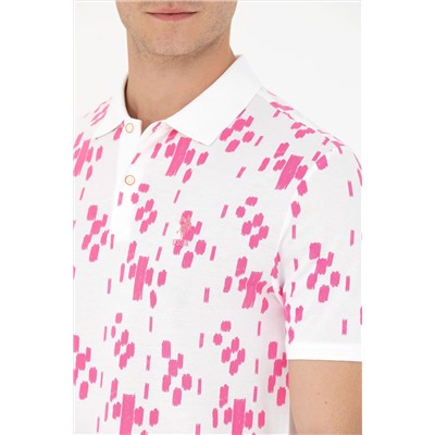 Erkek Pembe Polo Yaka Tişört