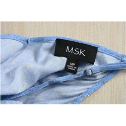 Яркое платье-комбинация