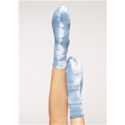 Kurze Sportsocken Tie Dye