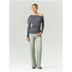 Лонгслив с ассиметрией, B3137/mimba