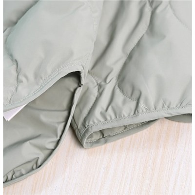 Женская куртка из белого утиного пуха