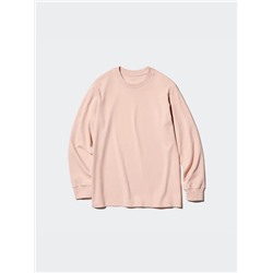 Soft Brushed Crew Neck T-Shirt (Long Sleeve)