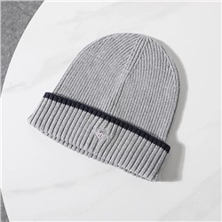 Мужской комплект шапка и шарф из смесовой шерсти  Gan*t