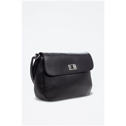 Bandolera de piel Arignano - Negro