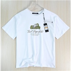 Хлопковая футболка КАР*Л 😎