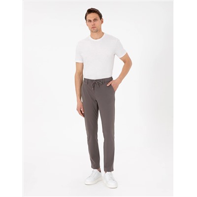 Vizon Slim Fit Esnek Jogger Kanvas Pantolon