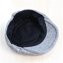 Ретро шерстяная регулируемая кепка и берет для мужчин и женщин