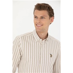 Erkek Taş Uzun Kollu Gömlek