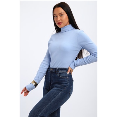 Водолазка женская с горлом теплая 32103