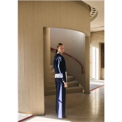 Jeans wideleg bolsillos rinse wash