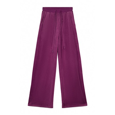 Pantalón terciopelo suave vino
