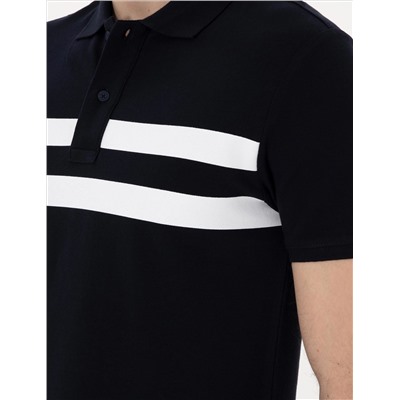 Lacivert Slim Fit Tişört