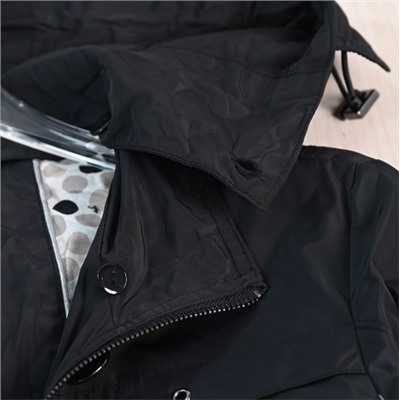 Женский ветрозащитный плащ