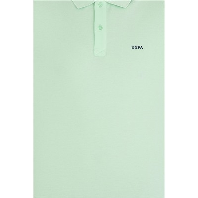 Erkek Mint Yeşili Basic Polo Yaka Tişört