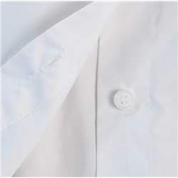 Узкая повседневная белая рубашка