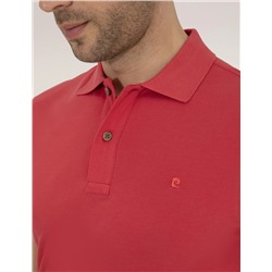Kırmızı Slim Fit Polo Yaka Basic Tişört