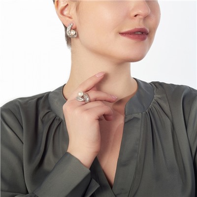 Серьги серебро 52110S1