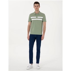 Yeşil Slim Fit Tişört