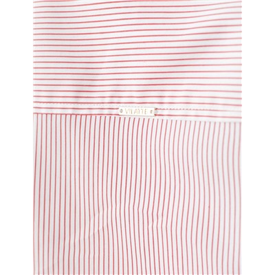 Блузка прилегающего силуэта из хлопка