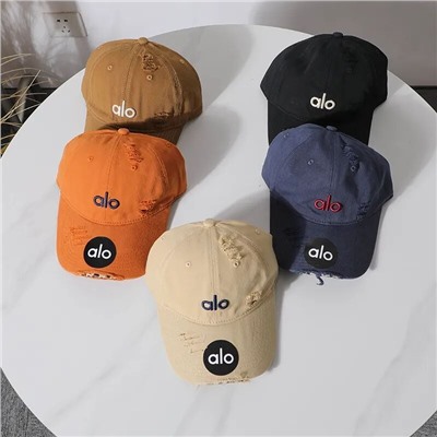 Бейсболка унисекс с потёртостями АЛ*О