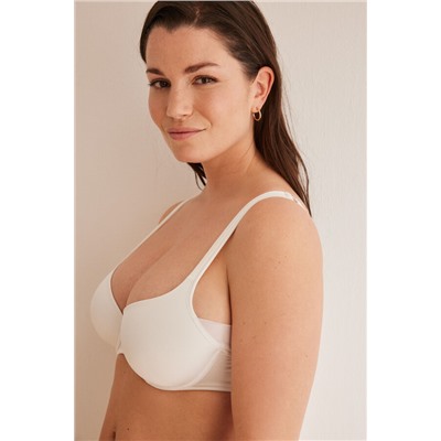 DIVINE Sujetador reductor espalda blanco