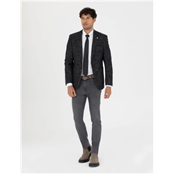 Siyah Ekstra Slim Fit Ceket