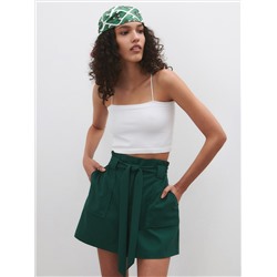 Shorts mit hoher Taille