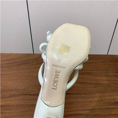 Женские шлепки на небольшом каблуке  (4 цвета) ЛОЕВ*Е