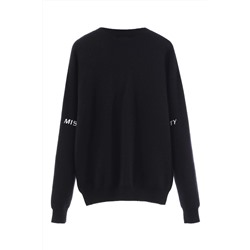 Jersey de lana Negro