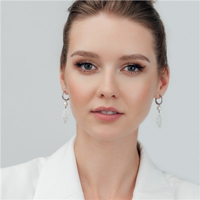 Серьги  серебро 52974.1S1W