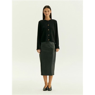 Юбка из экокожи, S956/ida