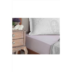 Madame Coco Eloise Ranforce Tek Kişilik Lastikli Çarşaf - Açık Mürdüm ÇRD-02-8682116281553
