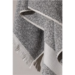 Brest %100 Pamuk Banyo Havlusu - Antrasit - 75x150 cm