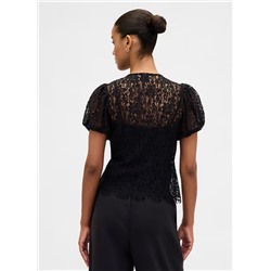 Lace V-Neck Top