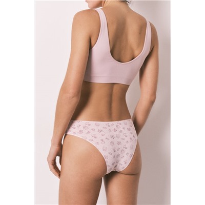 Pack 7 bragas brasileñas algodón estampado Snoopy