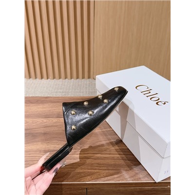 Мюли на плоской подошве  ХЛО*Э