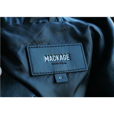 Мужская кожаная куртка Mackag*e  1:1