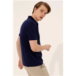 Erkek Lacivert Polo Yaka Tişört