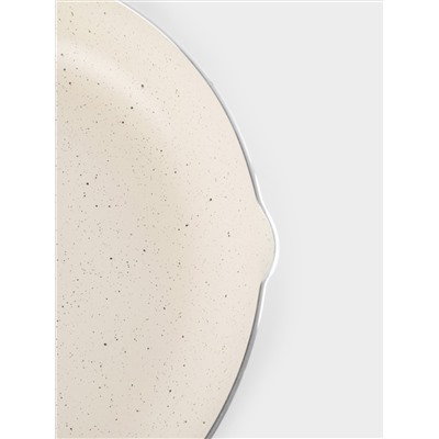 Сковорода, 28 см, с покрытием, алюминий, молочная, Palisander