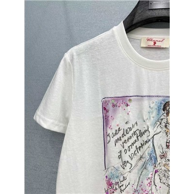 Женская футболка 2 вида ШАНЕЛ*Ь