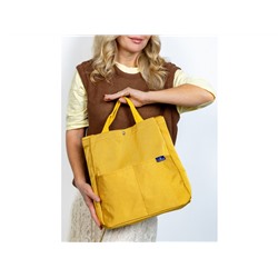 Сумка женская текстиль Lanotti 1701.1/Желтый