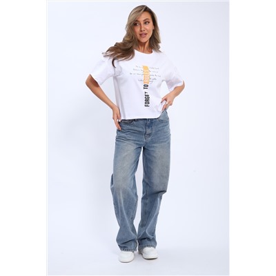 Футболка женская Modellance с принтом 32076