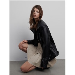 Jersey mini skirt