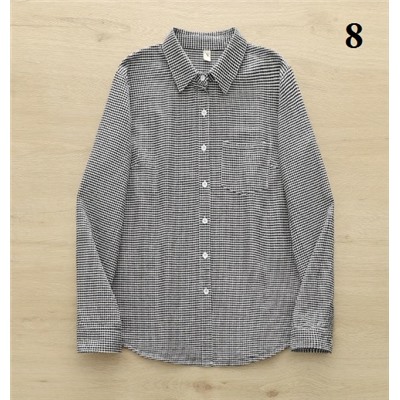 Хлопковая женская рубашка