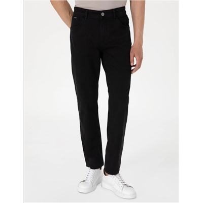 Antrasit Straight Fit Jean Pantolon